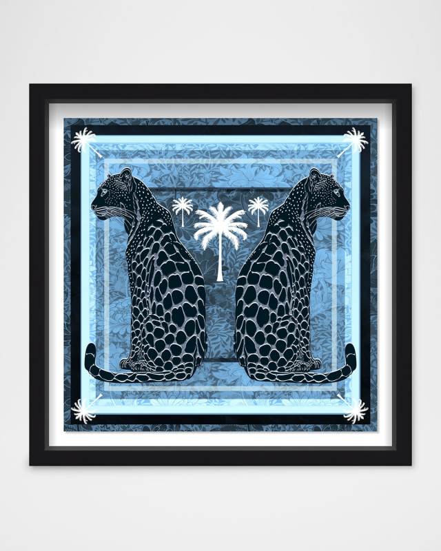 "Casablanca Leopardo" Framed Art Print